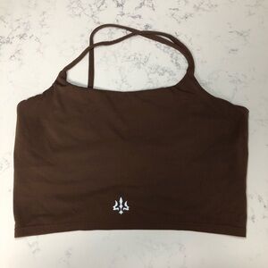 Brown Sports Bra Size 8 Strap Bra